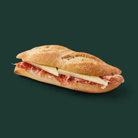 Bocadillo jamón ibérico y queso manchego — Starbucks