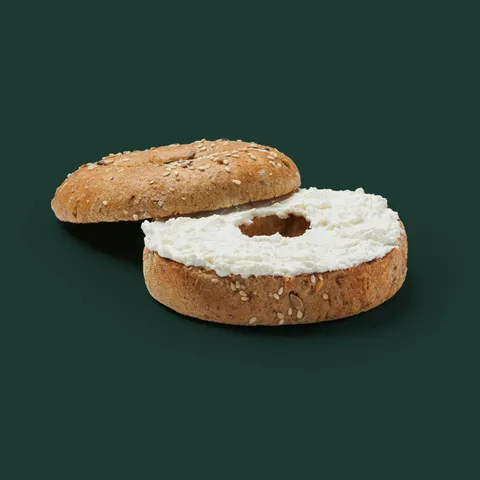 Bagel de cereales con queso crema — Starbucks