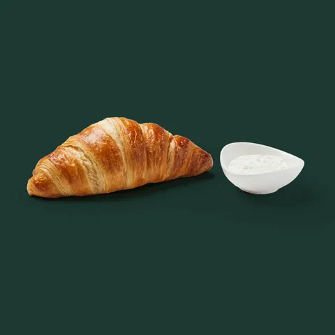 Croissant con queso crema — Starbucks