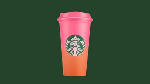 Reusable Hot Tropic Hace — Starbucks