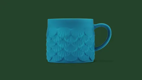 Blue Soft Touch Shells — Starbucks