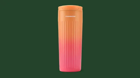 Tumbler Linea Peach Ombre — Starbucks