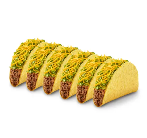 Pack 6 Crunchy Tacos — Taco Bell