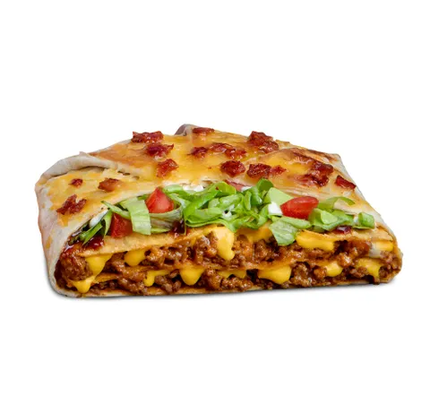 Crunchywrap Deluxe Cheese + Bacon — Taco Bell