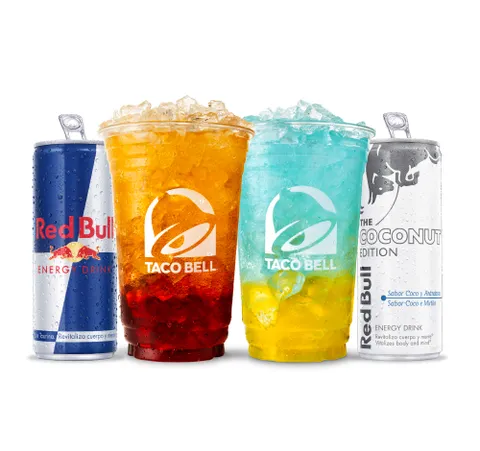 ¡NUEVO! Red Bull Infusions — Taco Bell