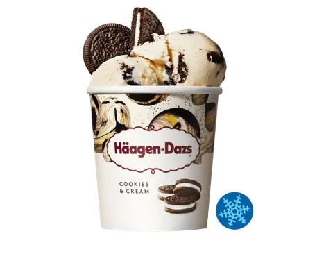 Cookies & Cream 460ml — Telepizza