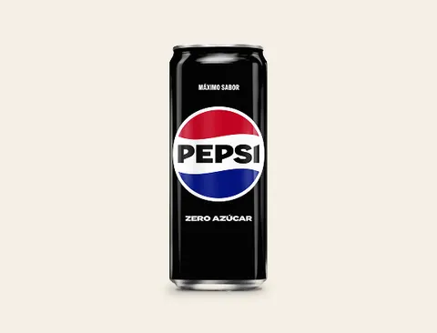 Lata Pepsi Zero — Telepizza