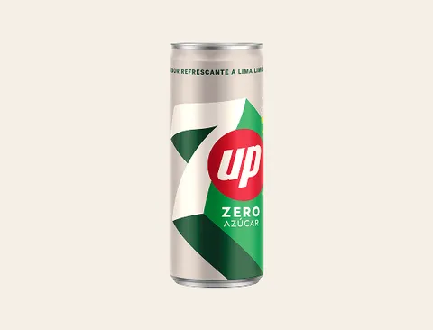 Lata 7UP Zero — Telepizza