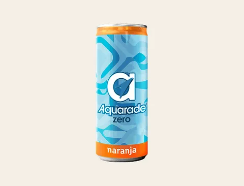 Lata Aquarade Naranja Zero — Telepizza
