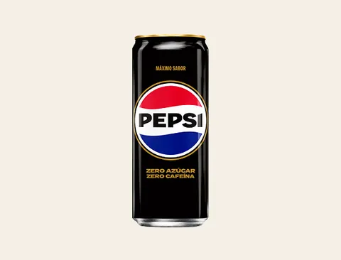 Lata Pepsi Zero sin cafeína — Telepizza