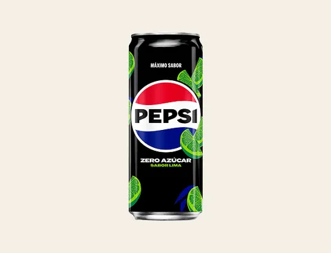 Lata Pepsi Zero Lima — Telepizza