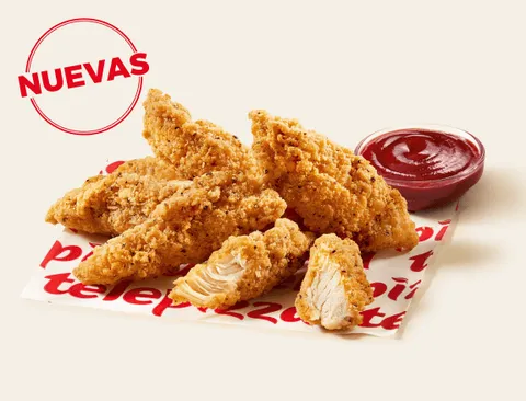 Tiras crujientes de pollo🌶️ — Telepizza