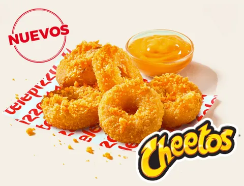 Anillos de Cheddar x Cheetos — Telepizza