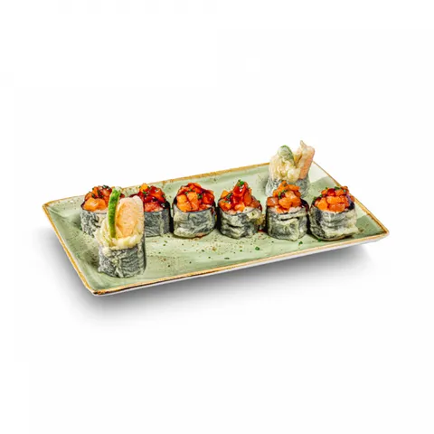 Salmon Tartar Roll — UDON Asian Food