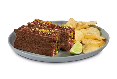 Tartar de atún con mango — VIPS