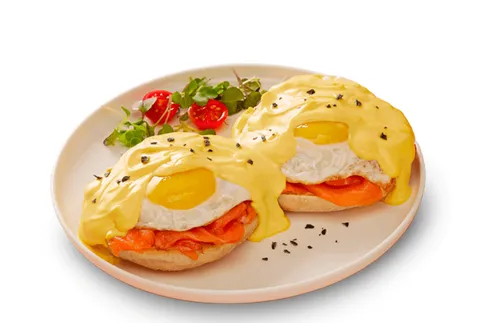 Huevos Benedict con Salmón — VIPS