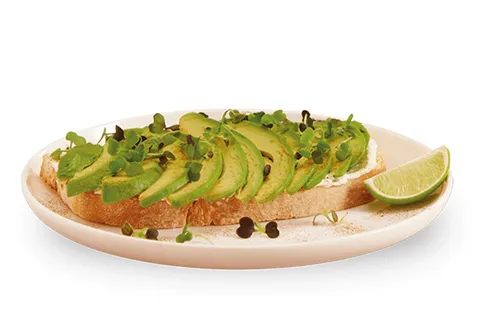 Tostada de aguacate — VIPS