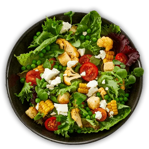 Ta' selv salatbar som hovedret med valgfri kartoffel — Bone's