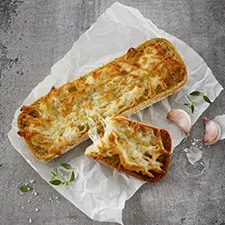 Hvidløgsbrød med ost — Bone's