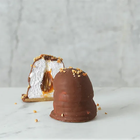 Flødebolle med karamel — Lagkagehuset