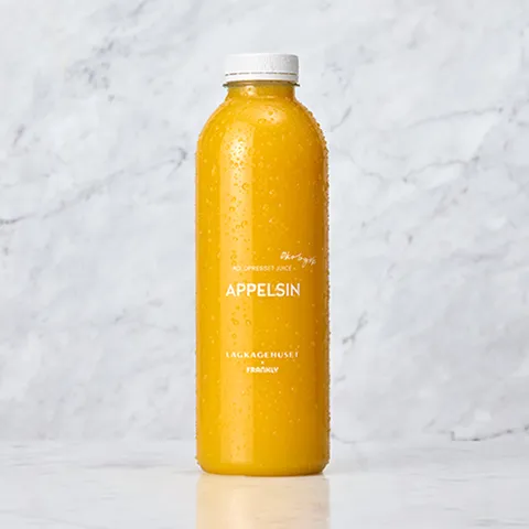 Juice: Appelsin, 750 ml — Lagkagehuset