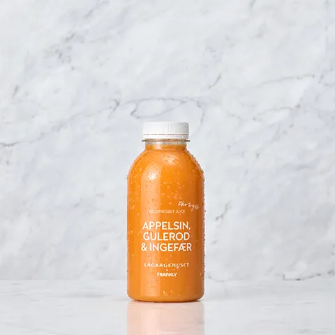 Juice: Gulerod & Appelsin, 400 ml — Lagkagehuset