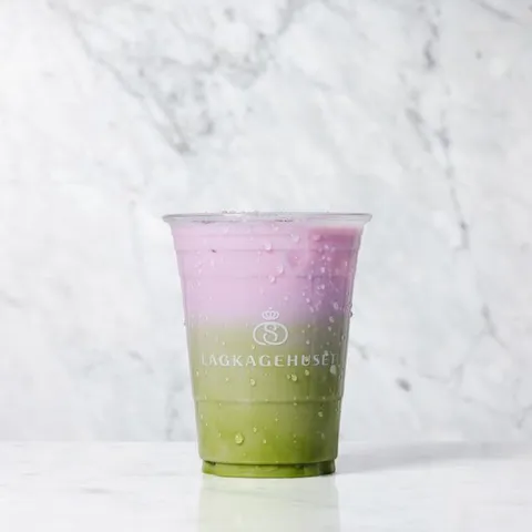 Iced Blueberry Matcha — Lagkagehuset