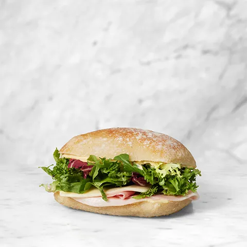 Skinke & Ost Sandwich — Lagkagehuset