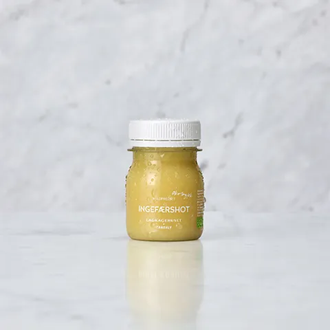Shot: Ingefær & Æble — Lagkagehuset