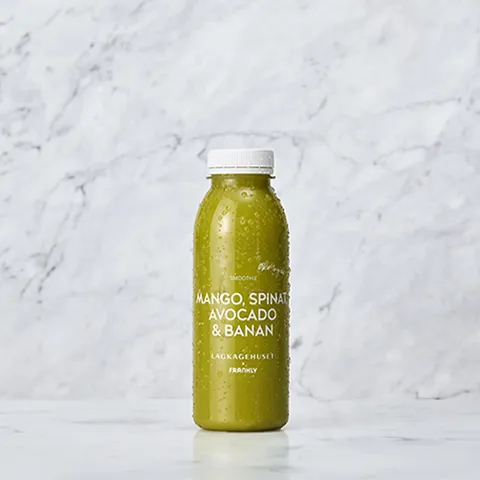 Smoothie: Avocado & Spinat, 330 ml — Lagkagehuset