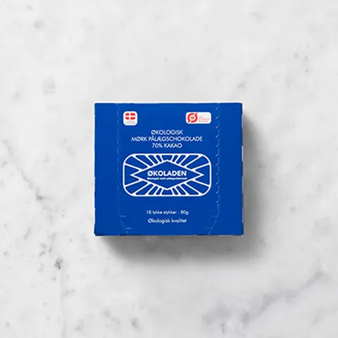 Pålægschokolade Mørk, 80g — Lagkagehuset