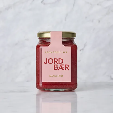 Jordbærmarmelade Lagkagehuset 400g — Lagkagehuset