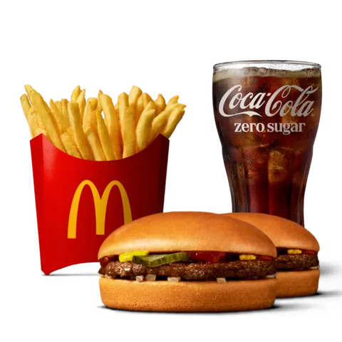 2 Hamburgers Menu — McDonald's