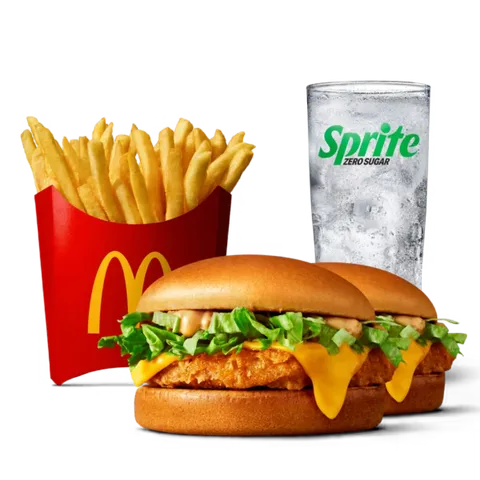2 Tasty Cheese Chicken Menu — McDonald's