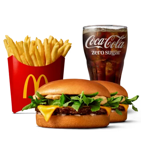 2 Tasty Cheese Menu — McDonald's