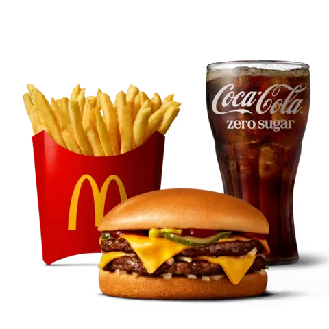 Double Cheeseburger Menu — McDonald's