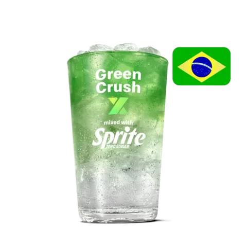 Green Crush X Sprite® Zero — McDonald's