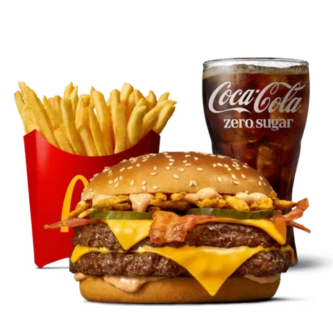 Maple BBQ & Bacon Double Quarter Pounder Menu — McDonald's