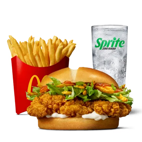McCrispy® Hot Honey Menu — McDonald's