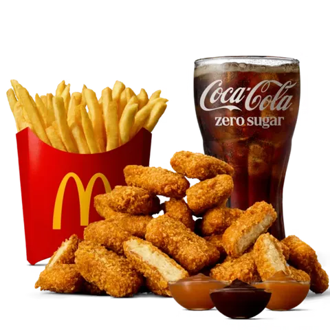 Veggie Nuggets Team Box Menu — McDonald's