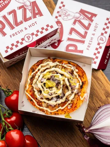 The kebab pizza — Pincho Nation