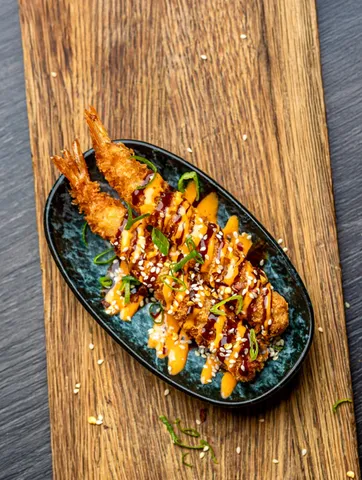Crispy torpedo shrimps — Pincho Nation