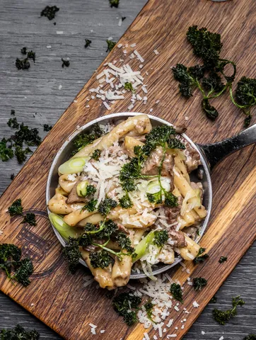 Tenderloin truffle pasta — Pincho Nation