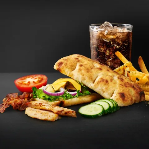 Byg-selv menu — Sunset Boulevard