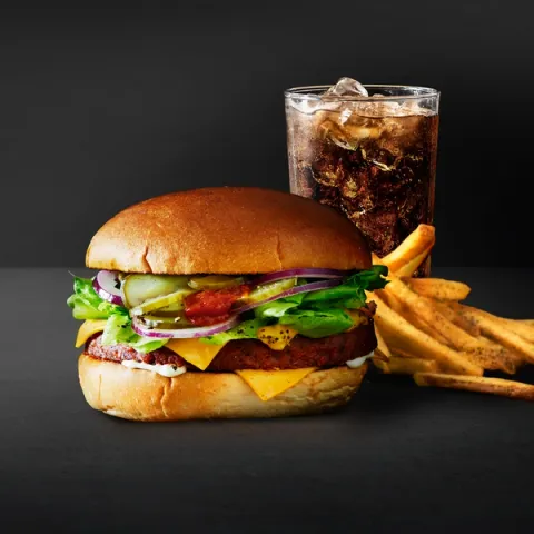 Brioche Meat Free Double Cheese Menu — Sunset Boulevard