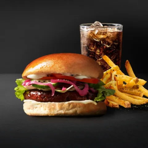 Brioche Meat Free Sweet Onions Menu — Sunset Boulevard