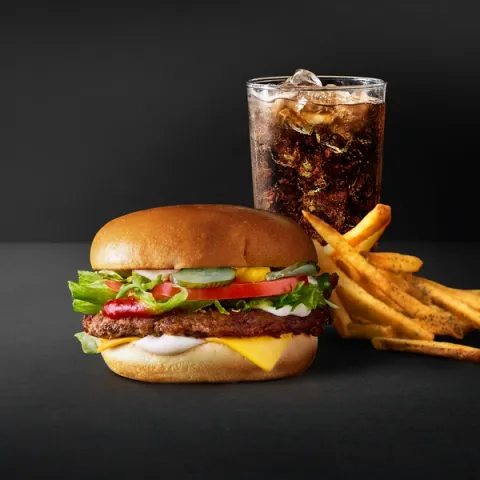 Cheeseburger Deluxe Menu — Sunset Boulevard