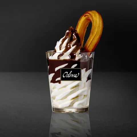 Churro Deluxe Sundae Chocolate — Sunset Boulevard