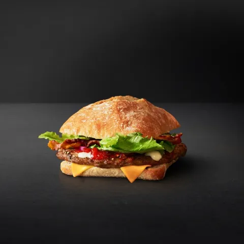 Snackburger Cheese & Bacon — Sunset Boulevard