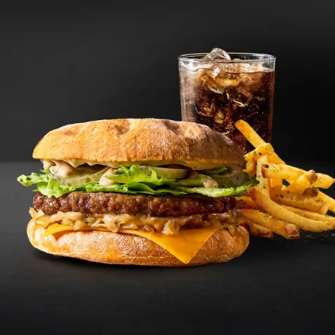 Heart and Beef Burger Menu — Sunset Boulevard